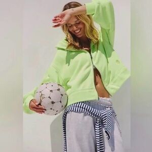 FP Movement Women's A Cut Above Zip-Up Hoodie - NWT - XS